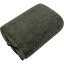 Meridian Akira Green Fabric Ottoman IMAGE 5