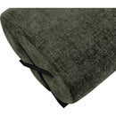 Meridian Akira Green Fabric Ottoman IMAGE 6