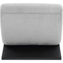 Meridian Akira Grey Fabric Accent Chair IMAGE 5