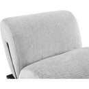 Meridian Akira Grey Fabric Accent Chair IMAGE 6