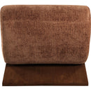 Meridian Akira Cognac Fabric Accent Chair IMAGE 5