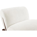 Meridian Akira Cream Fabric Accent Chair IMAGE 6