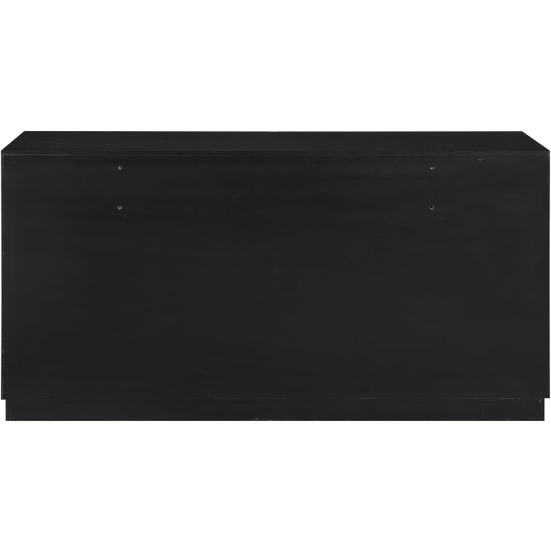 Meridian Scallop Black Dresser IMAGE 5