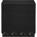 Meridian Scallop Black Night Stand IMAGE 3