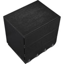 Meridian Scallop Black Night Stand IMAGE 7