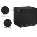 Meridian Scallop Black Night Stand IMAGE 9
