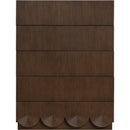 Meridian Scallop Brown Chest IMAGE 3