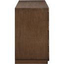 Meridian Scallop Brown Dresser IMAGE 4
