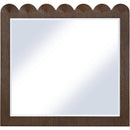 Meridian Scallop Brown Mirror IMAGE 3