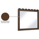 Meridian Scallop Brown Mirror IMAGE 7