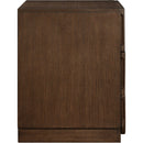Meridian Scallop Brown Night Stand IMAGE 4