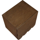 Meridian Scallop Brown Night Stand IMAGE 7