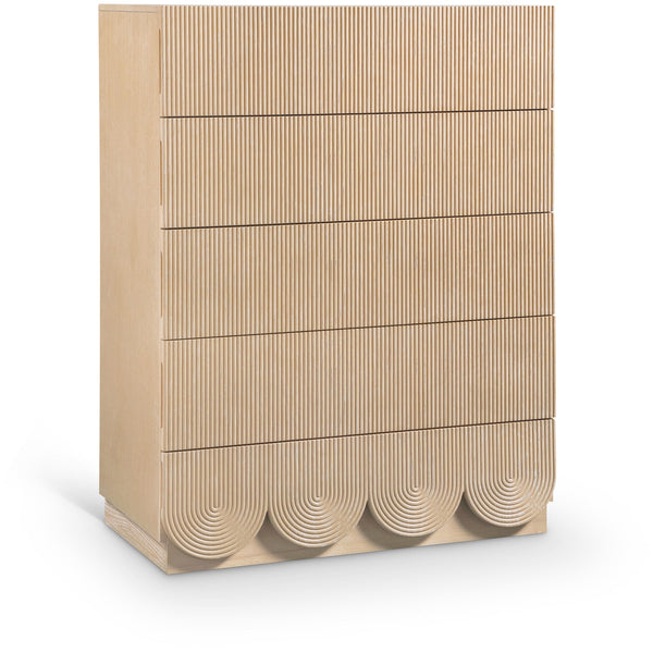 Meridian Scallop Natural Chest IMAGE 1
