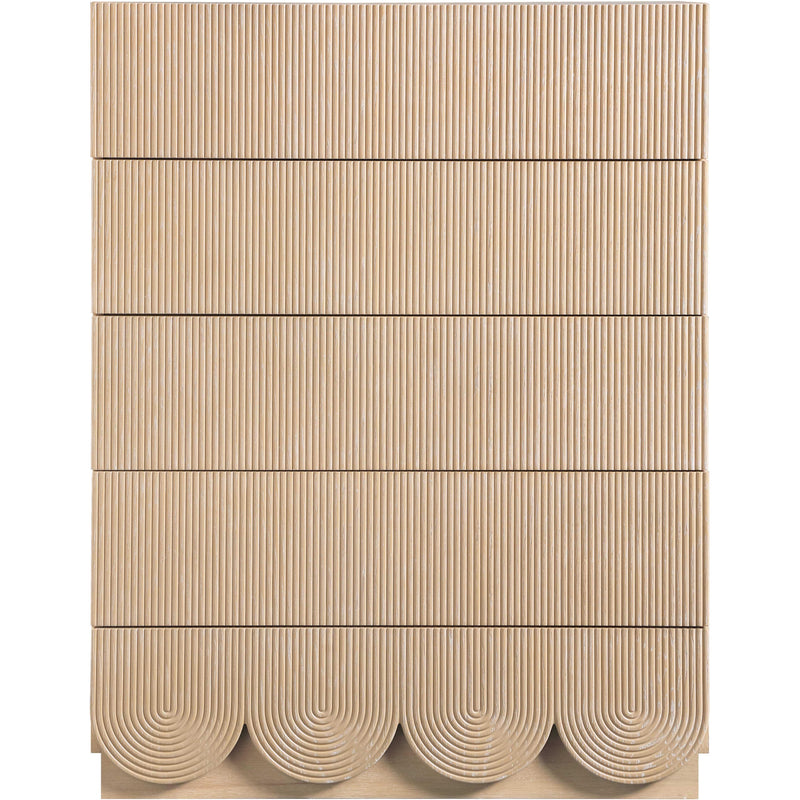 Meridian Scallop Natural Chest IMAGE 3