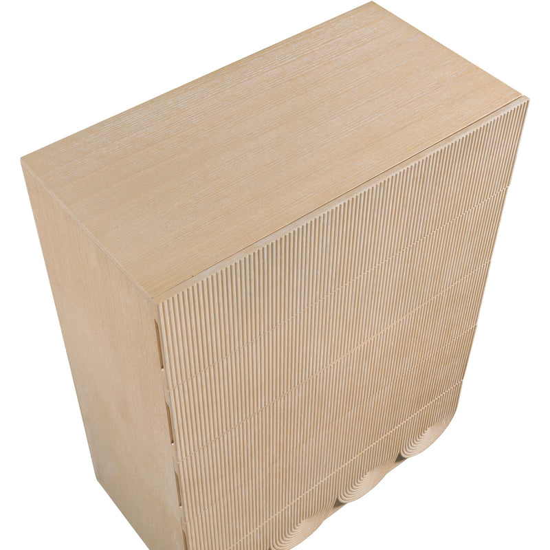 Meridian Scallop Natural Chest IMAGE 7