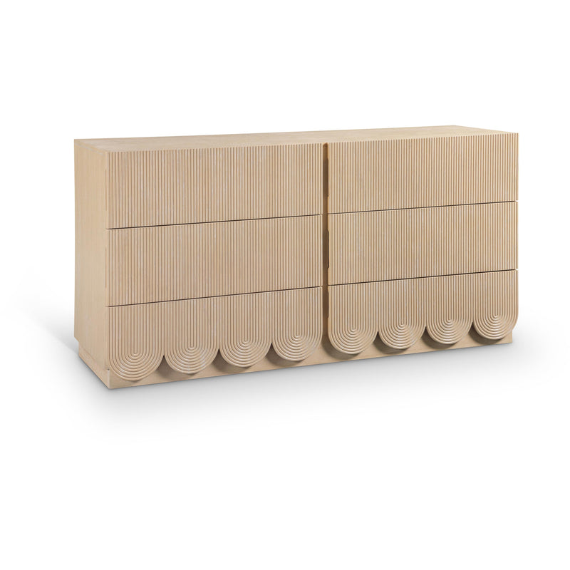 Meridian Scallop Natural Dresser IMAGE 1