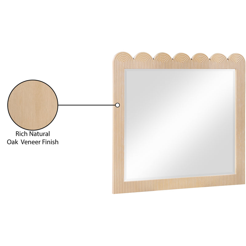 Meridian Scallop Natural Mirror IMAGE 7