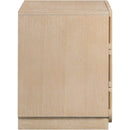 Meridian Scallop Natural Night Stand IMAGE 4