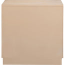 Meridian Scallop Natural Night Stand IMAGE 5