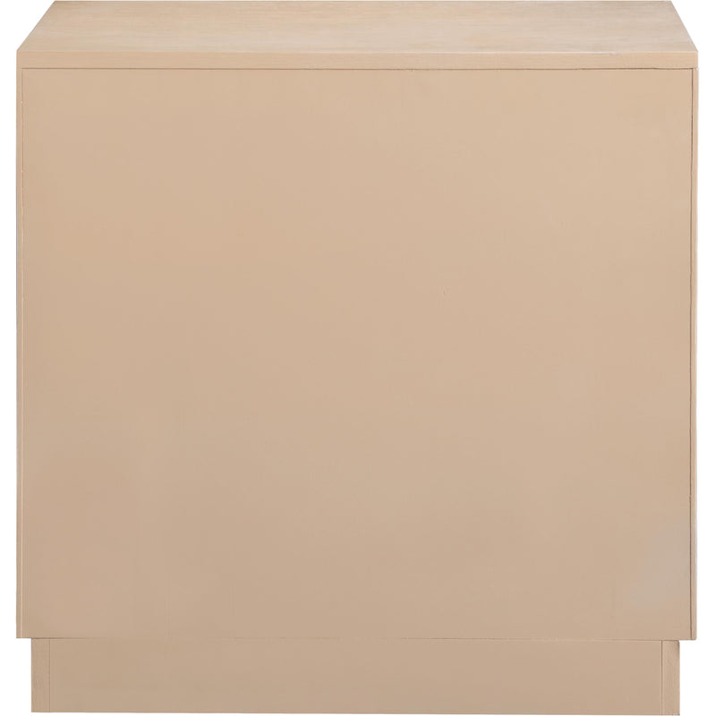 Meridian Scallop Natural Night Stand IMAGE 5