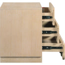 Meridian Scallop Natural Night Stand IMAGE 6