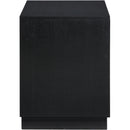 Meridian Compass Black Night Stand IMAGE 4