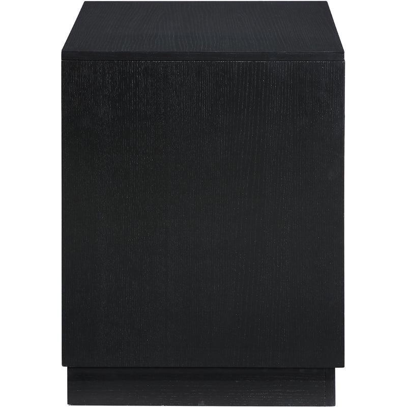 Meridian Compass Black Night Stand IMAGE 4