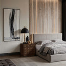 Meridian Compass Brown Night Stand IMAGE 2