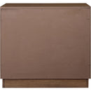 Meridian Compass Brown Night Stand IMAGE 5