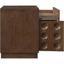 Meridian Compass Brown Night Stand IMAGE 6