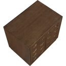 Meridian Compass Brown Night Stand IMAGE 7