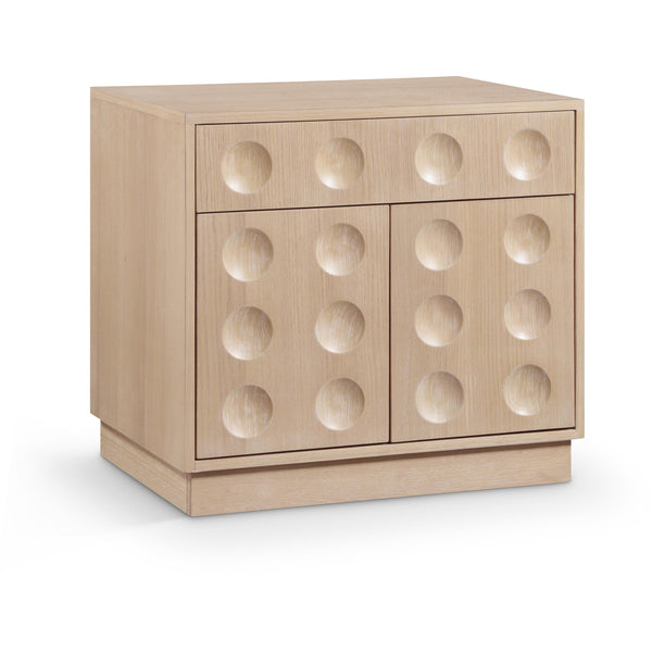 Meridian Compass Natural Night Stand IMAGE 1