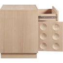 Meridian Compass Natural Night Stand IMAGE 6