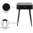 Meridian Rylan Black Iron Night Stand IMAGE 10