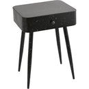 Meridian Rylan Black Iron Night Stand IMAGE 4