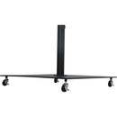 Meridian Belize Matte Black Steel Patio Umbrella Base IMAGE 13