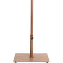 Meridian Belize Teak Steel Patio Umbrella Base IMAGE 8