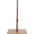 Meridian Belize Teak Steel Patio Umbrella Base IMAGE 9