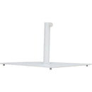 Meridian Belize Matte White Steel Patio Umbrella Base IMAGE 11