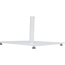 Meridian Belize Matte White Steel Patio Umbrella Base IMAGE 12