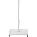 Meridian Belize Matte White Steel Patio Umbrella Base IMAGE 9