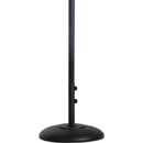 Meridian Cozumel Matte Black Steel Patio Umbrella Base IMAGE 6