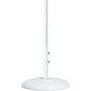 Meridian Cozumel Matte White Steel Patio Umbrella Base IMAGE 6