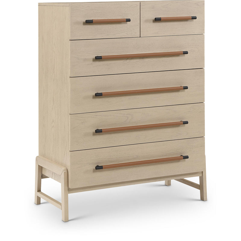 Meridian Kaya Natural Vegan Leather Chest IMAGE 1