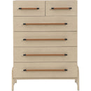 Meridian Kaya Natural Vegan Leather Chest IMAGE 3