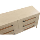 Meridian Kaya Natural Vegan Leather Dresser IMAGE 8