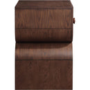 Meridian Jace Brown Night Stand IMAGE 4