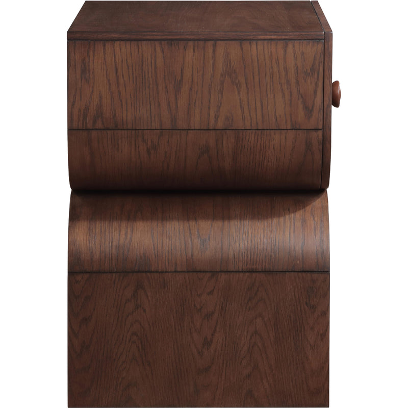 Meridian Jace Brown Night Stand IMAGE 4