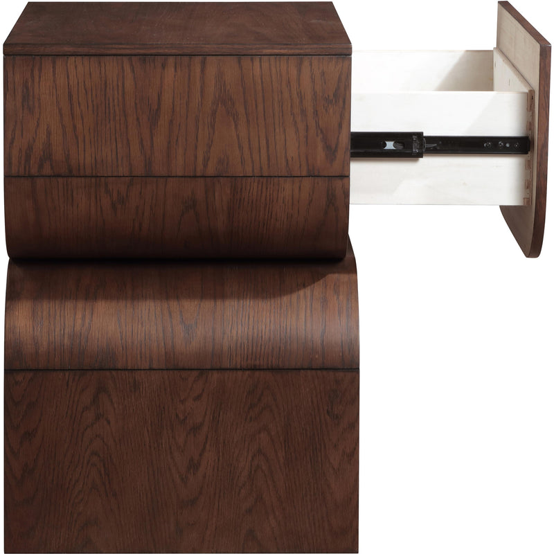 Meridian Jace Brown Night Stand IMAGE 6