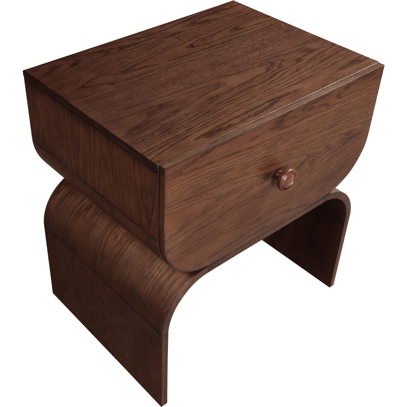 Meridian Jace Brown Night Stand IMAGE 7